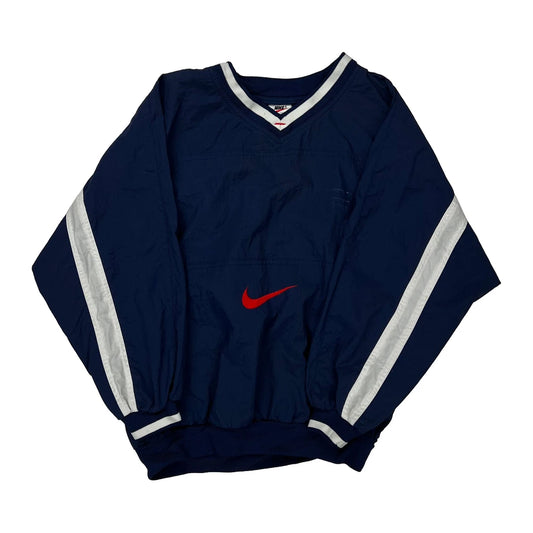 Nike Windbreaker - Medium Navy Polyester