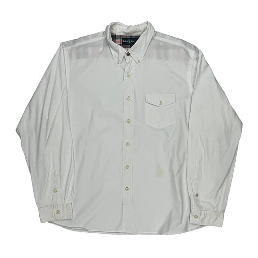 Ralph Lauren Shirt - 2XL White Cotton