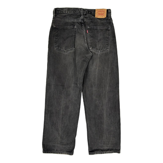 569 Levis Jeans - 29W 30L Black Cotton