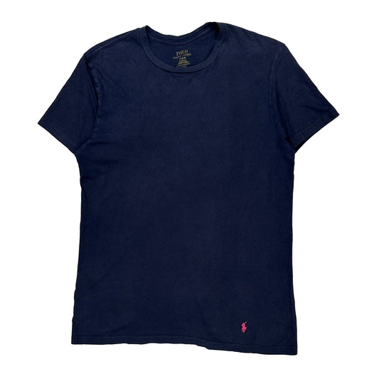 Polo By Ralph Lauren T-Shirt - Medium Navy Cotton
