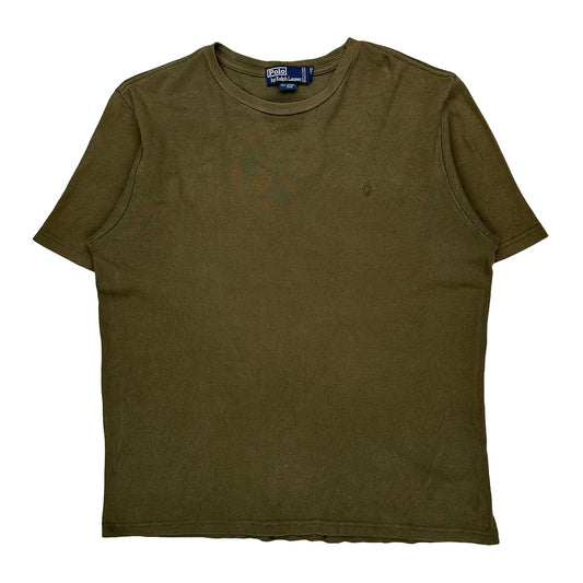 Polo By Ralph Lauren T-Shirt - XL Green Cotton