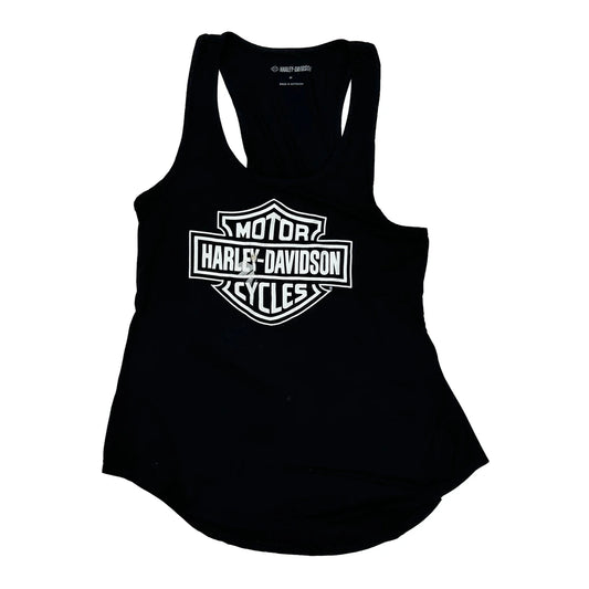 Motorcycles Harley Davidson Vest - Medium Black Cotton