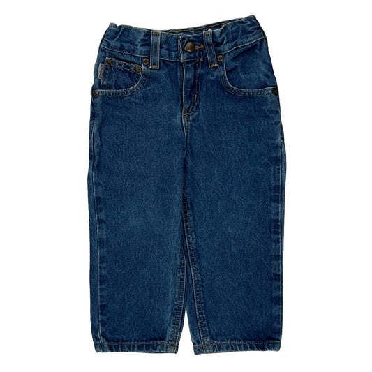 Age 2 Carhartt Jeans - 2XS Blue Cotton