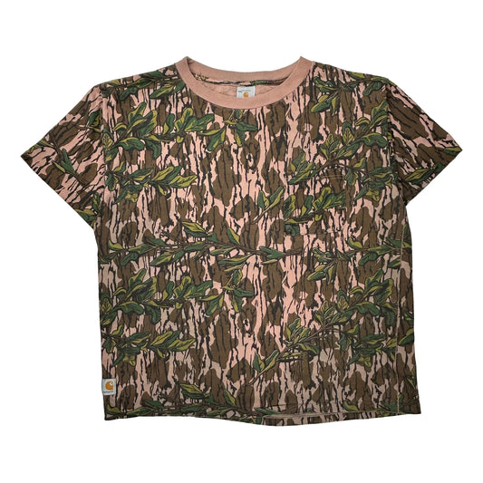 Carhartt Camo T-Shirt - 2XL Multicoloured Cotton