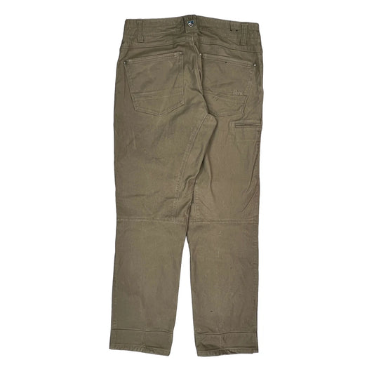 Kuhl Trousers - 33W 32L Khaki Cotton