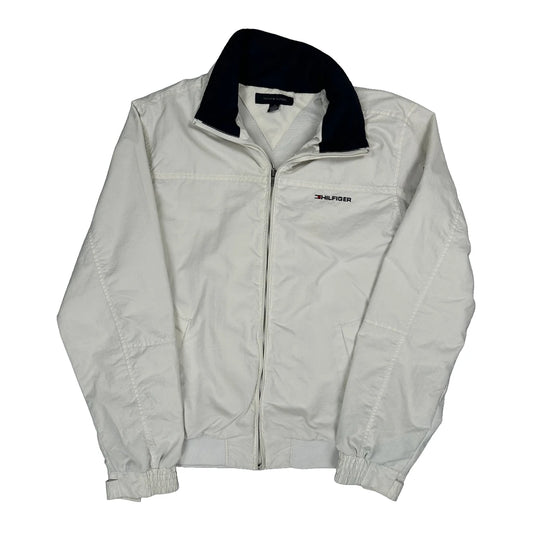 Tommy Hilfiger Windbreaker - Medium White Cotton