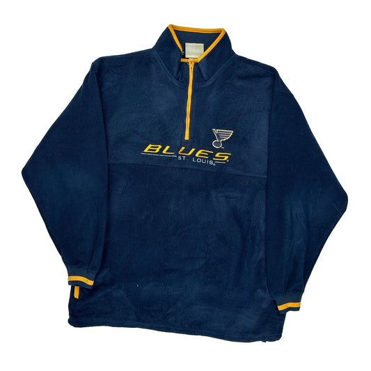 St. Louis Blues Lee Sport Nhl Fleece - Large Yellow Polyester