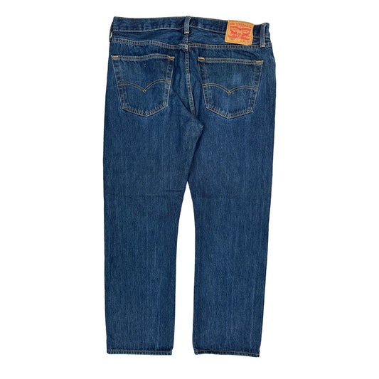 501 Levis Jeans - 36W 30L Blue Cotton