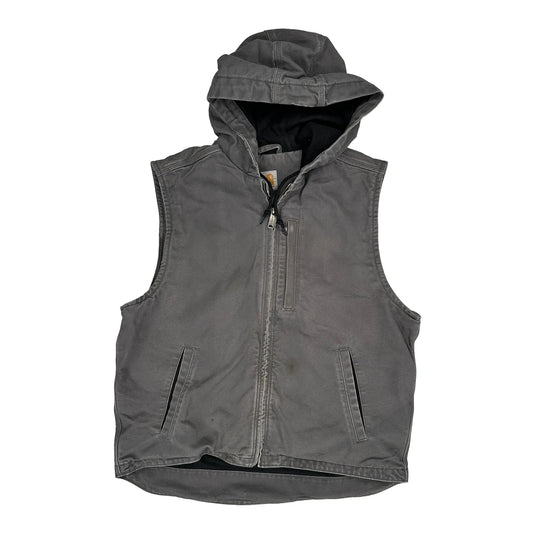 Carhartt Gilet - Large Grey Cotton
