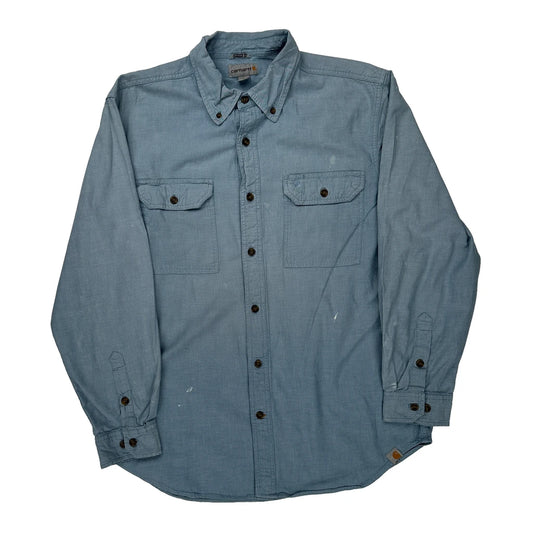 Carhartt Shirt - Large Blue Cotton
