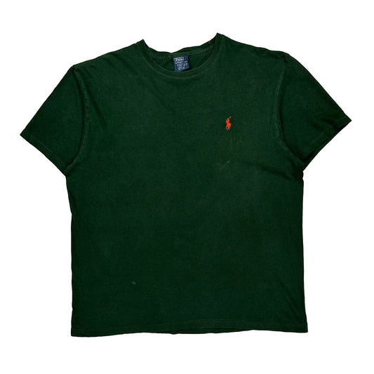 Polo By Ralph Lauren T-Shirt - Medium Green Cotton