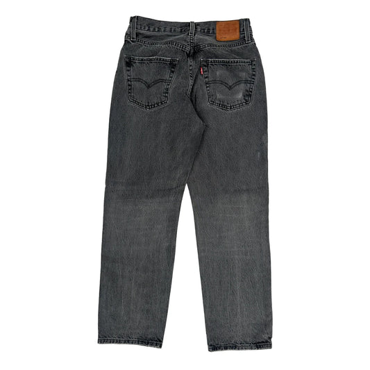 501 Levis Jeans - 26W UK 6 Grey Cotton