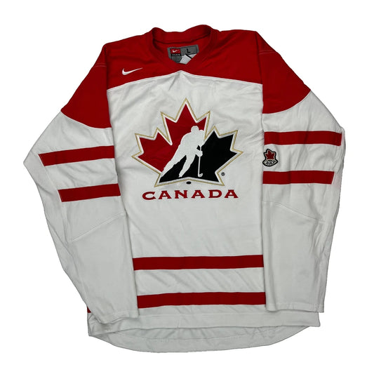 Canada Nike Jersey - Large Red Polyester