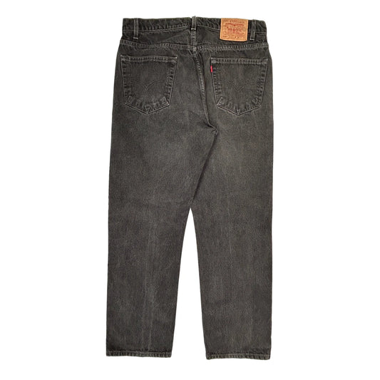 505 Levis Jeans - 36W 30L Grey Cotton
