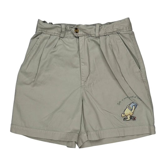 Mickey Inc Shorts - Medium Beige Cotton