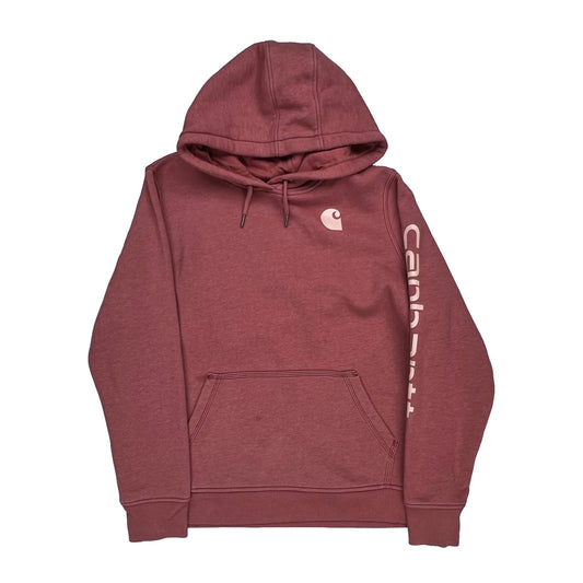 Carhartt Hoodie - XL Pink Cotton Blend