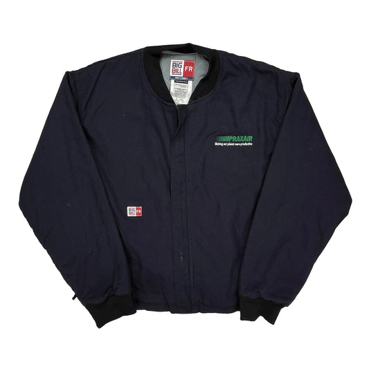 Flame Resistant Big Bill Jacket - XL Navy Cotton