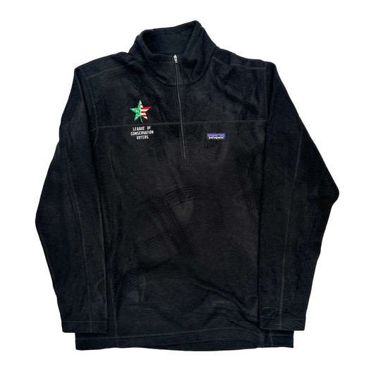 League Of Conservation Voters Patagonia Fleece - Large Black Polyester