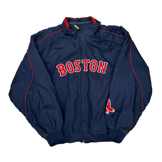 Boston Red Sox Majestic Mlb Jacket - 2XL Navy Polyester