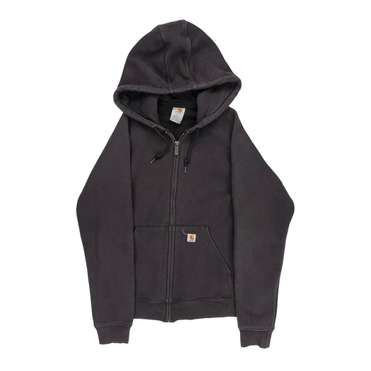 Carhartt Hoodie - Small Black Cotton Blend
