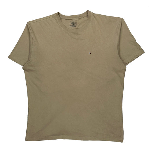 Tommy Hilfiger T-Shirt - XL Beige Cotton