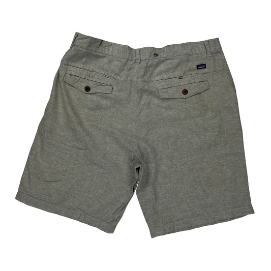 Patagonia Shorts - 34W 9L Grey Linen Blend