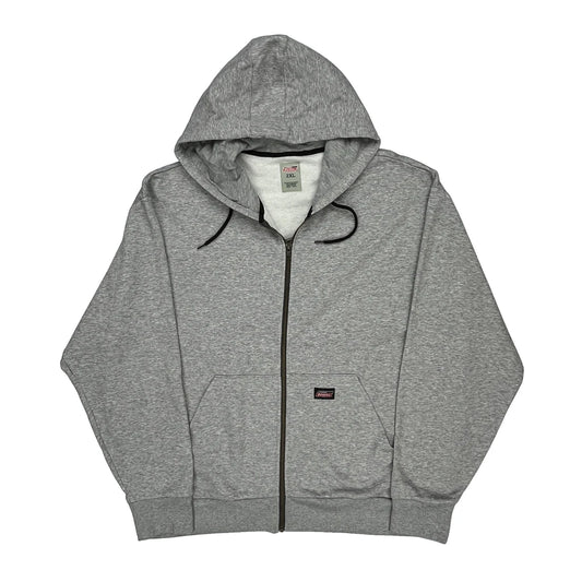 Dickies Hoodie - 2XL Grey Cotton Blend
