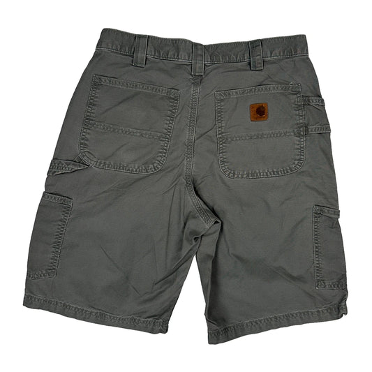Carhartt Cargo Shorts - 33W 11L Grey Cotton
