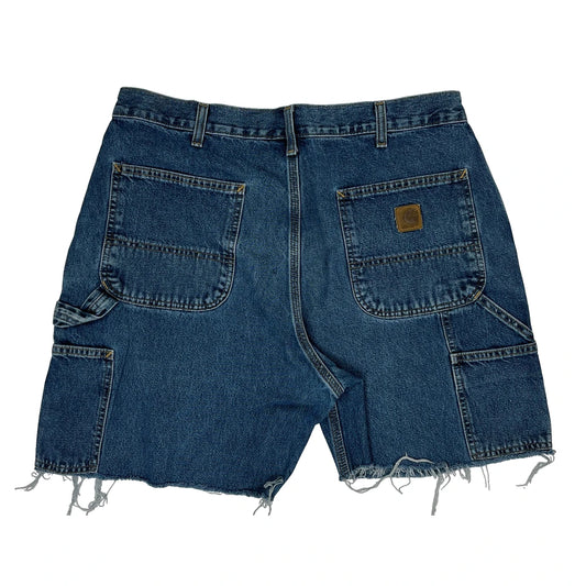 Carhartt Denim Shorts - 34W 9L Blue Denim