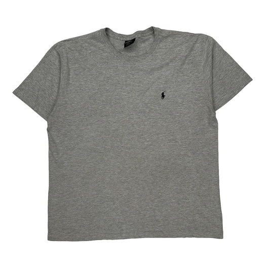 Polo By Ralph Lauren T-Shirt - Large Grey Cotton