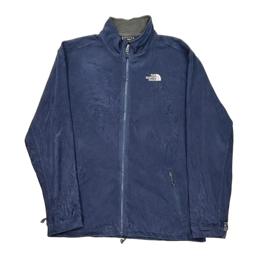 The North Face Fleece Jacket - 2XL Blue Polyester