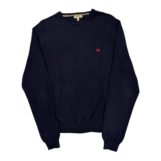 Burberry London Jumper - Large Navy Cotton