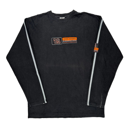 Kevin Harvick Winners Circle Nascar Long Sleeve T-Shirt - XL Black Cotton