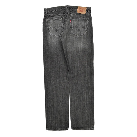 505 Levis Jeans - 34W 34L Grey Cotton