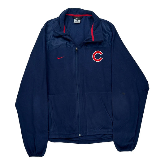 Chicago Cubs Nike Fleece - Small Navy Polyester
