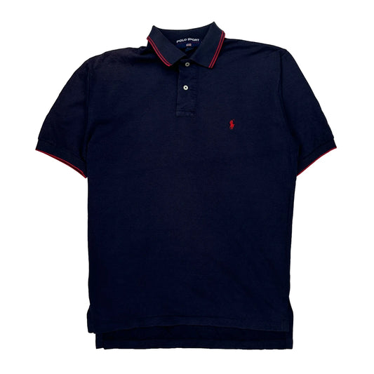 Polo Sport Polo Shirt - Medium Navy Cotton
