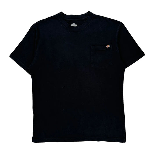 Dickies T-Shirt - Large Black Cotton