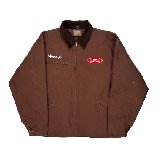 Workwear You Matter Jacket - Medium Brown Cotton