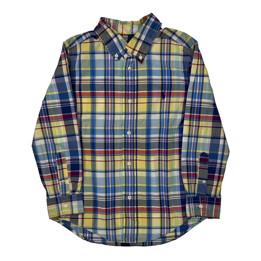 Age 5 Ralph Lauren Checked Shirt - Small Multicoloured Cotton