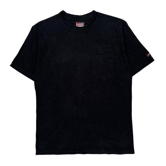 Dickies T-Shirt - Large Black Cotton