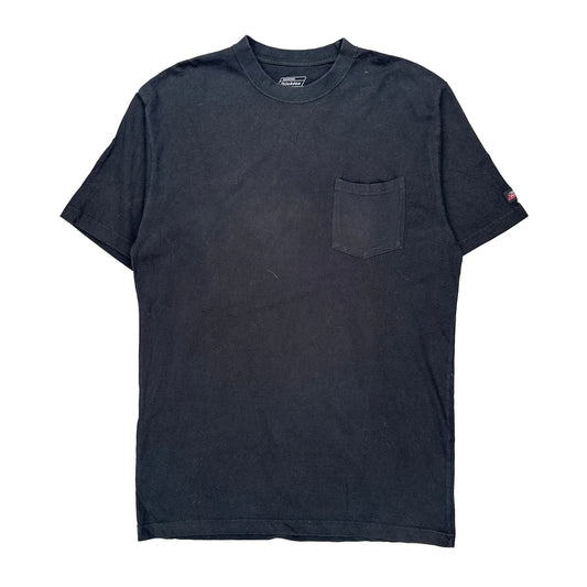 Dickies Tall T-Shirt - Large Black Cotton