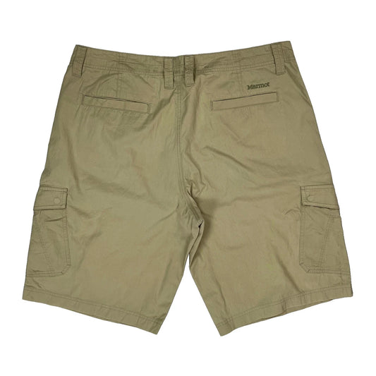 Marmot Cargo Shorts - 38W 10L Beige Cotton
