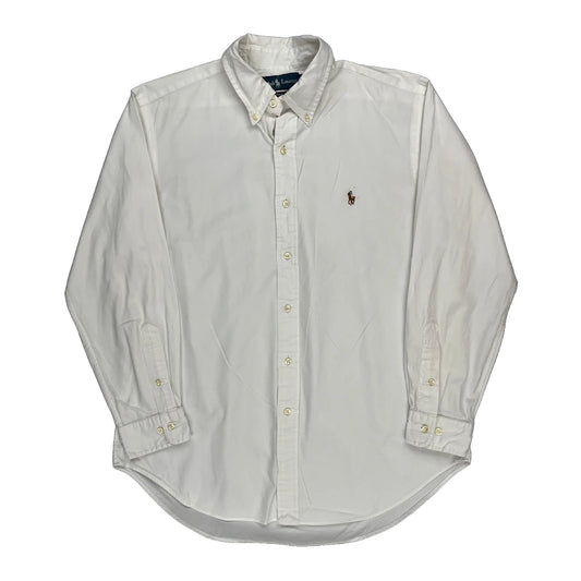 Ralph Lauren Shirt - Large White Cotton
