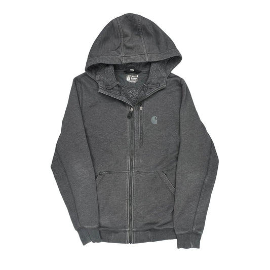 Carhartt Hoodie - Medium Grey Cotton Blend