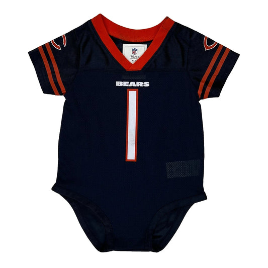 Age 12 Months Chicago Bears Nfl Overalls - 2XS Navy Polyester