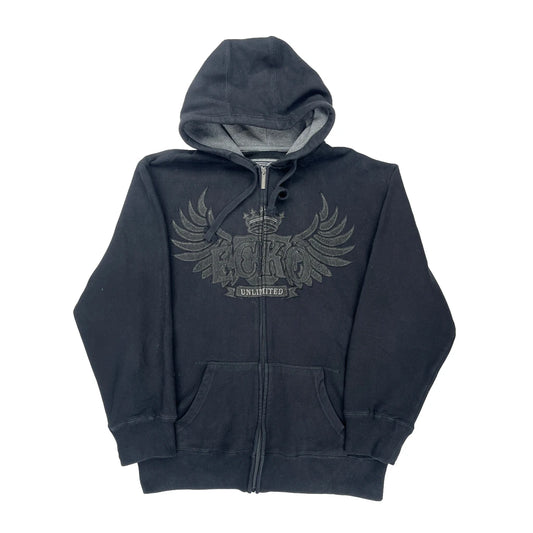 Ecko Unltd Hip Hop Hoodie - Large Black Cotton