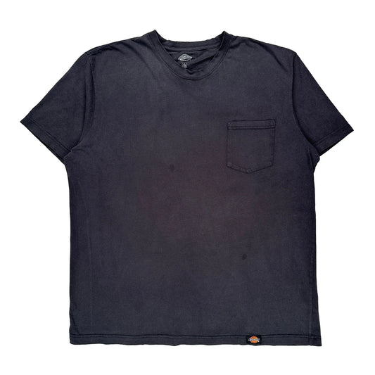 Dickies Tall T-Shirt - 2XL Black Cotton