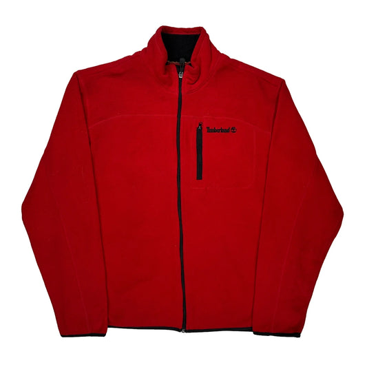 Timberland Fleece - Large Red Polyester