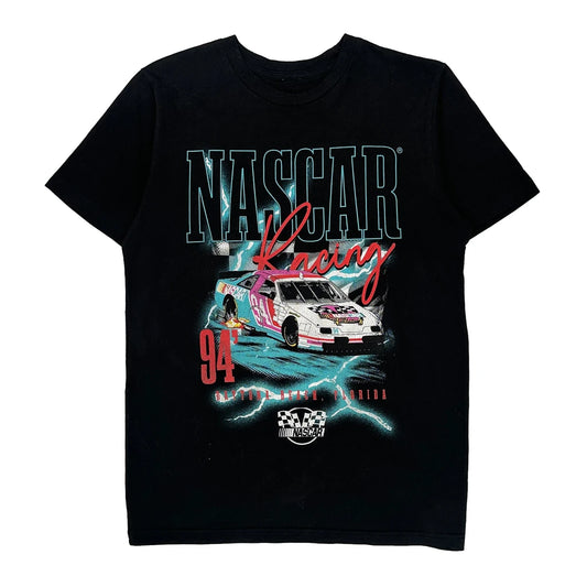 Daytona Beach, Florida Nascar Nascar T-Shirt - Medium Black Cotton Blend