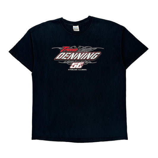 Sterling, Illinois Gildan Graphic T-Shirt - XL Black Cotton